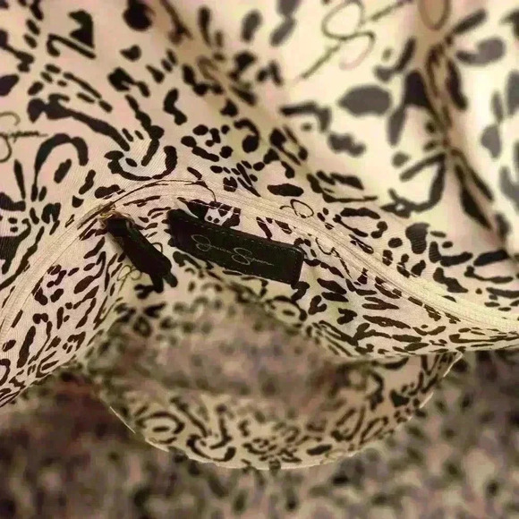 Jessica Simpson Weekender Overnight Tote Carry On Navy Tie Dyed - Picture 6 of 13